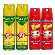 Aerosol de Insecticida Anti Mosquito de Interior de Knock Out de 400ml